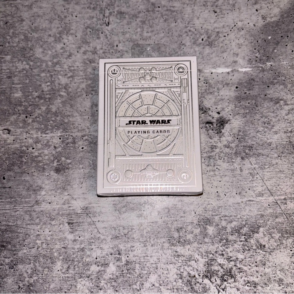 Star Wars Silver Edition Premium Playing Cards NEW